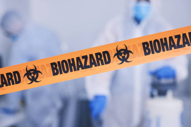 Professional Biohazard technician working in Franklin, TX